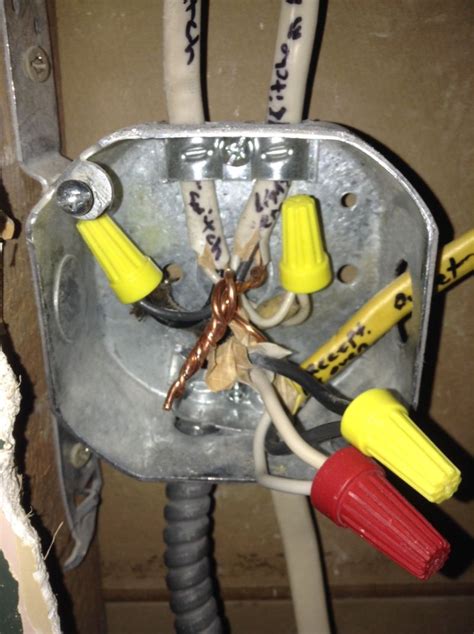 should bx wiring us a metal electrical box|adding outlets to bx wiring.